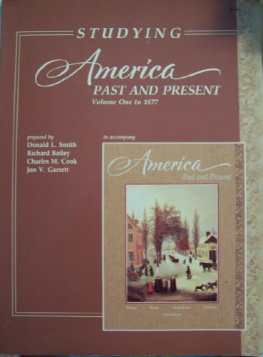 America: Past & Present, I 0673389189 Book Cover