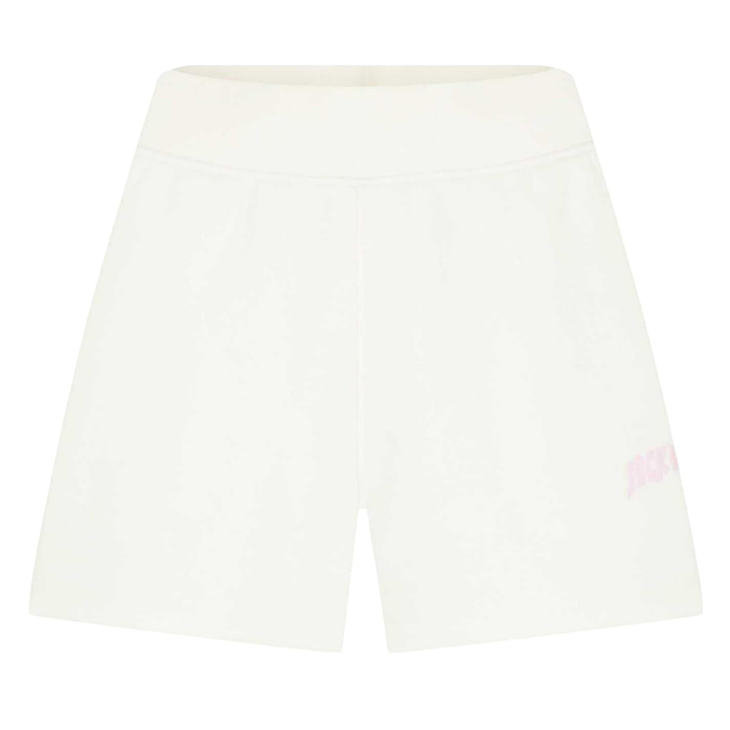 Jack Wills Women's Graphic Fleece Jogger Shorts - Vintage White - 12 (M)