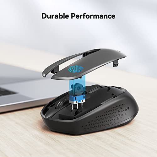 Image of Tecknet M005 Omni Mini Wireless Mouse (Gray)