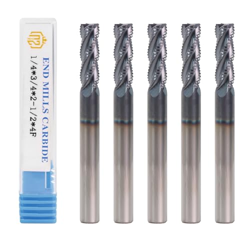 NZ 1/4" 4-Flute Roughing End Mill