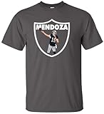 Fernando Mendoza Las Vegas Logo Shirt T-Shirt Adult XL Charcoal