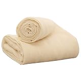 Corte DIY con 4 jardines: La gasa tiene un ancho de 1 metro y una longitud de 4 metros sin precortar. Se puede cortar en función de la cantidad que necesitas para utilizar libremente bolsas de especias o bolsas de leche de nueces, reutilizables y minimizar el desperdicio.