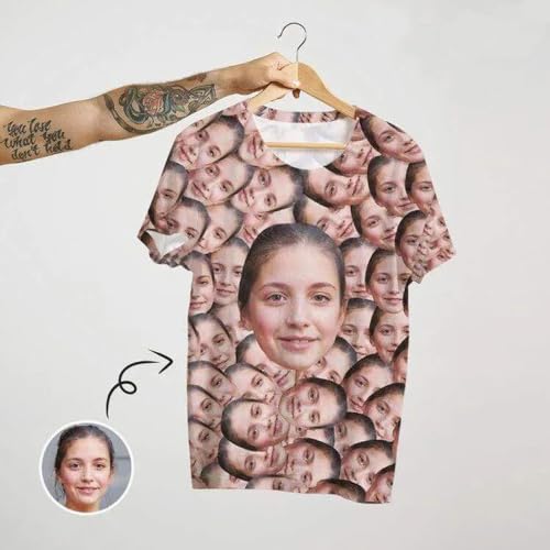 Custom T Shirts Add Your Own Custom Photo Text Name Personalized Shirt Men Boyfriend Face Printed Gifts Customized-8 Sizes4