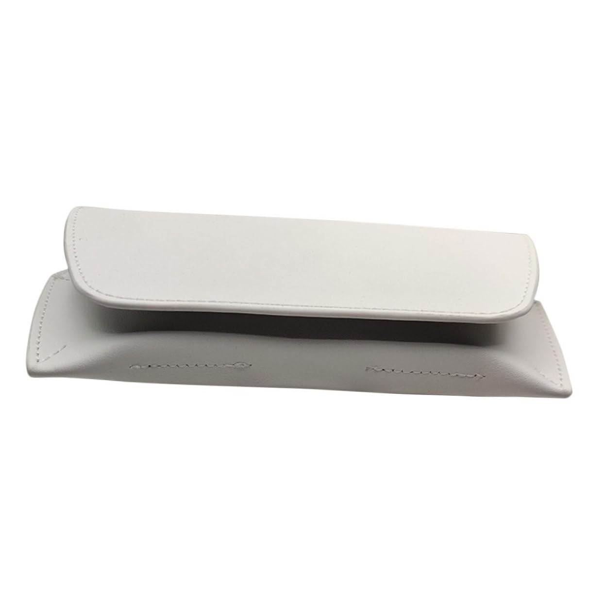 LIFKOME Copertura Protettiva Per Occhiali Custodia Per Occhiali Da Sole Da Donna Piccola Custodia Per Occhiali Custodia Per Occhiali Da Sole Per Uomo Astucci Per Occhiali Bianca Pvc