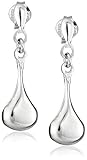 14k Gold Polished Teardrop Earrings