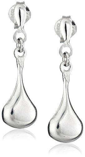 14k Gold Polished Teardrop Earrings
