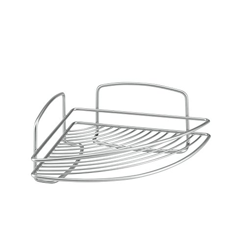Metaltex Corner Shelf Onda, Silver, Multicolor