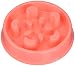 GOGOKING Dog Bowl Fun Anti-Choke Bowl Pet bowl Healthy Food Bowl Slow Feeder Dog Bowl Christmas Gifts (Moon pink)
