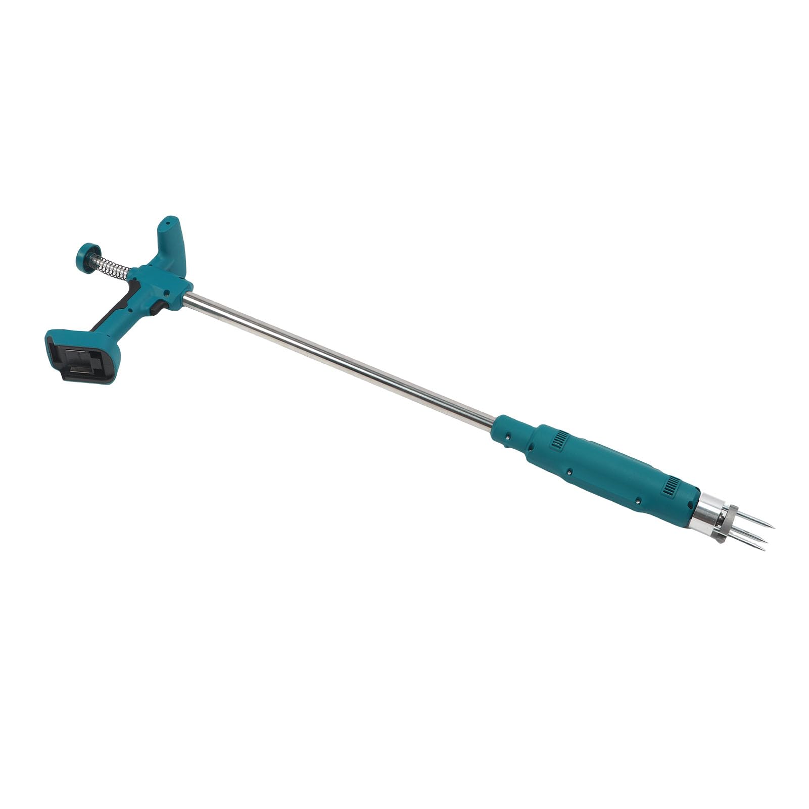 Gonetre Elektrischer Unkrautstecher, Kabelloses Grasentfernungswerkzeug mit 40-48 Zoll Verstellbarem Griff, 650 U/min, 3,3 Lb, für BL1830B BL1840B BL1850B BL1860B BL1815 BL1820 BL1825