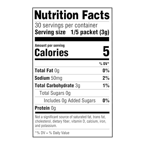 Image of Amazon Grocery, Lemonade Drink Mix Singles, 3.2 Oz