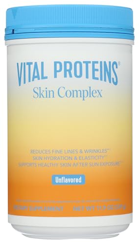 Vital Proteins Collagen Peptides for Women 20g Hydrolyzed Collagen with Vitamin C Hyaluronic Acid Verisol & Holimel Unflavored Powder 11.9 oz