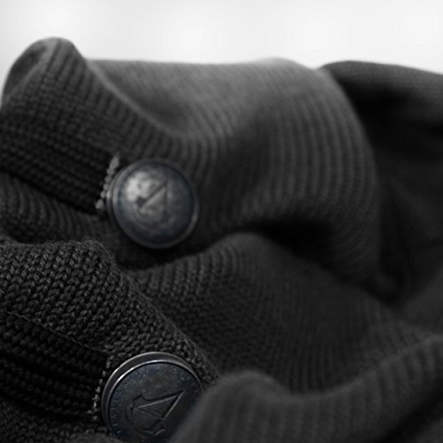 Musterbrand Assassin's Creed Men Knit Cardigan Fusilier Black Xl #TOP6