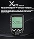 Godox Xpro-F TTL 2.4G Wireless High Speed Sync 1/8000s X System HSS Flash Trigger-Manual Function Large Dot Matrix LCD 5 Dedicated Group Buttons, 11 Customizable Functions for Fuji Cameras