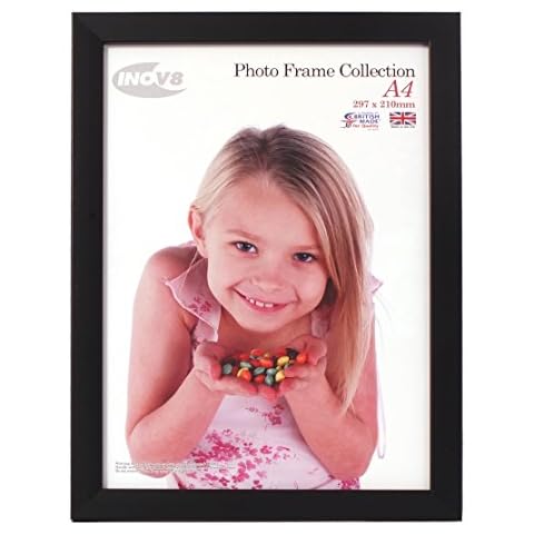 Inov8 Framing Frame, A4, Satin Black Cover