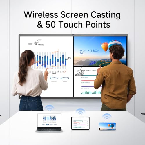 Image of HORION 86-Inch 4K Pro Digital Whiteboard, Smart Board for Agile Workspaces