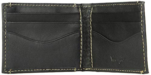Wrangler Men's Leather Bifold Wallet4