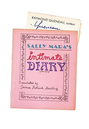 Sally Mara's Intimate Diary (French Literature)