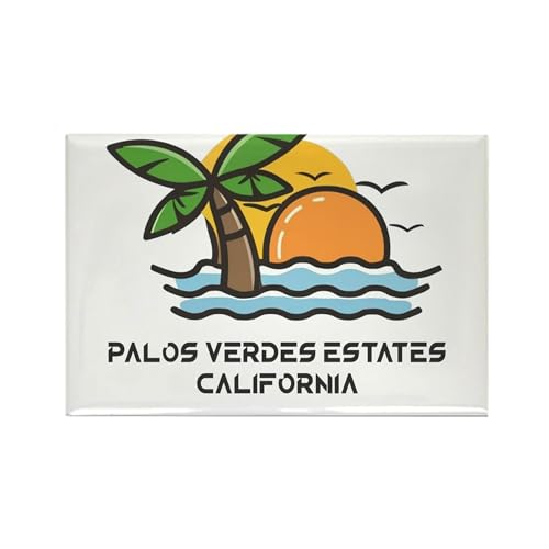 CafePress California Palos Verdes Estates Magnets Rectangle Magnet, 3"x2" Refrigerator Magnet CafePress California Palos Verdes Estates Magnets Rectangle Magnet, 3"x2" Refrigerator Magnet