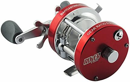 KastKing RXA70-90 Conventional Big Game Fishing Series Bait Casting Reel, 16/200, Left