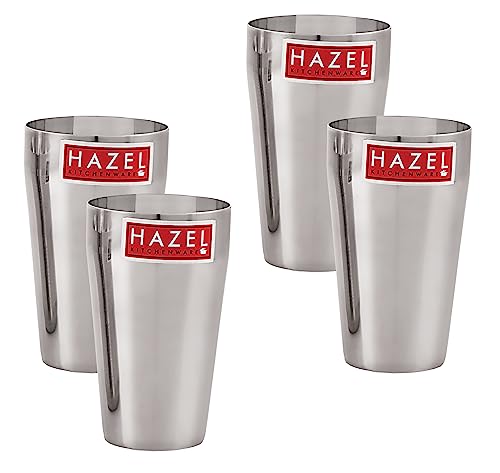 Set de 4 vasos Jumbo tradicionales de acero inoxidable 750 ml