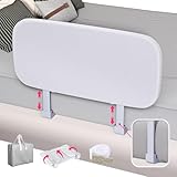 omzer Travel Bed Rails for Toddlers - Foldable Portable Safety Rail with No Drill, Short Bed Rail Guard for Baby Child/Elderly, Height Adjustable for Crib Twin Queen Full King Size Bunk Bed -32 Inch