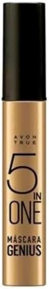 AVON TRUE MÁSCARA PARA CÍLIOS GENIUS 5 IN ONE PRETA - 10 ML