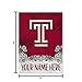 Rico Industries NCAA Temple Owls Personalized Garden Flag