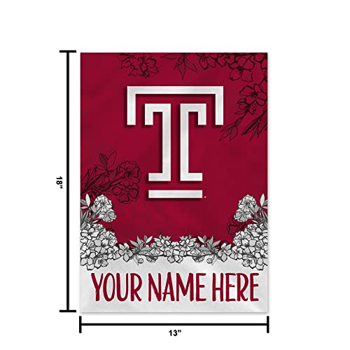 Image of Rico Industries NCAA Standard /Primary Personalized Garden Flag