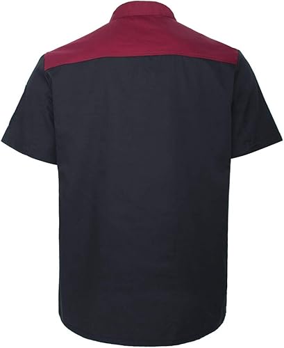 Miniatura 2 de TOPTIE - Chaqueta de chef de manga corta unisex