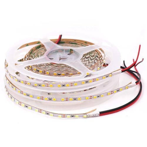 Tira LED flexible 5mm 12V 5 metros Luz Blanco Cálido miniatura 2