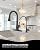 WEWE Drinking Water Faucet with Vintage Design, Non-Air Gap, Matte Black