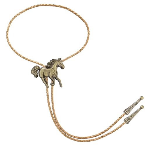 Image of Jeilwiy Bolo Tie for Men, Western Bolero Tie Cowboy Ties Native American Cowgirl Bolo Tie Accessories for Men Women