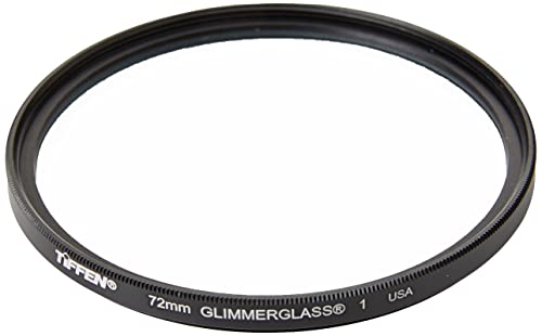 Image of Tiffen 72mm Glimmerglass 1 Filter|Glimmerglass Filter|Ultra Slim|Dreamy Cinematic Effect Camera for Portrait Photography /Video /Vlog
