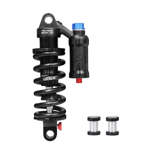 Amortisseur de bobine de vélo réglable vtt pour suspension arrière et descente