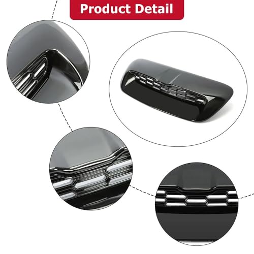 Écope de capot carbone pour Mini Cooper S R56 : finition premium ABS - 4