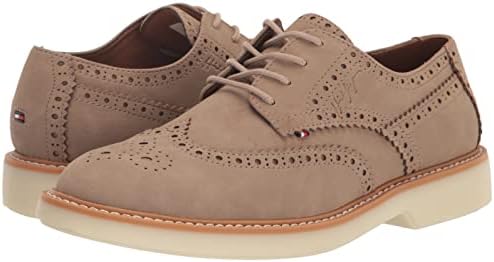 Tommy Hilfiger Men's Surat Oxford, Light Natural 110, 9M | Image 6