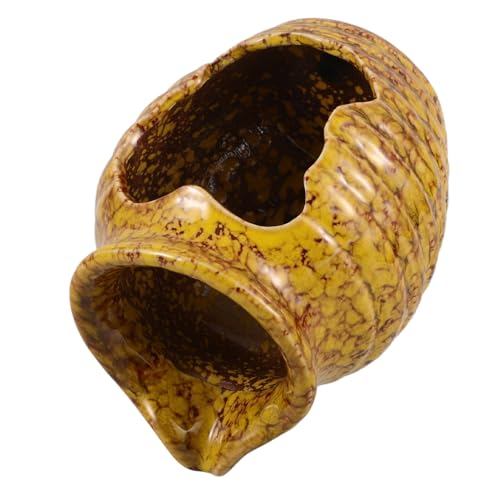 Luxshiny Pot Céramique pour Étang avec Circulation Eau Décoration De Jardin Et Fontaine pour Intérieur Et Extérieur Accessoire pour Aquariums Et Paysages De Bassin