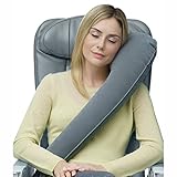 LLEGA REJUVENECEDOR: el cabestrillo acolchado acuna tus brazos cómodamente, mientras que las miles de microperlas en la almohada se adaptan a tu cabeza, cuello y hombros, brindando un apoyo total durante vuelos largos, viajes por carretera y viajes en tren.