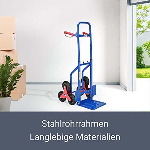 Treppenkarre Juskys klappbare Treppensackkarre für einfache Transporte