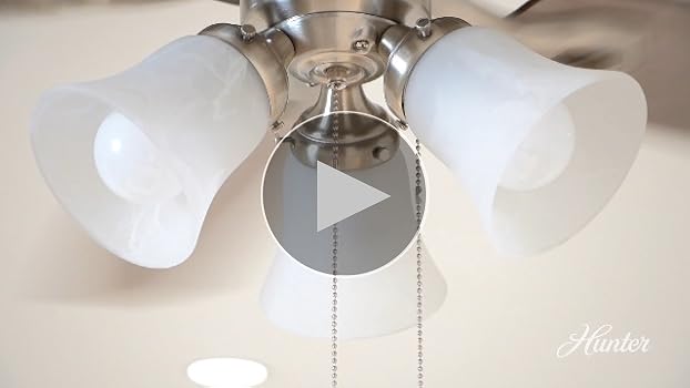 s☆ Hunter 52 inch Indoor Ceiling Fan No Light with Pull Chain