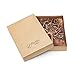 Rustic Diary Genuine Handmade Vintage Dragon Leather Bound Journal with Brass C Clasp For Men Women with 160 Blank Cream Colored Pages (5.5