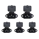 Lot complet et polyvalent : Ce pack de 5 modules de prise IEC C14 offre une solution pratique pour divers projets d'installation électrique. Chaque module est conçu pour un montage sur panneau, facilitant l'intégration d'une connexion d'entrée secteur standardisée et sécurisée dans vos baies de rack, armoires électriques, boîtiers DIY ou équipements sur mesure.