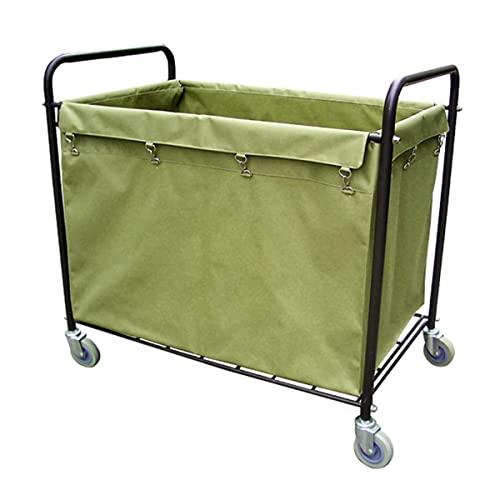 Carrito de servicio de limpieza de hotel y lavandería profesional