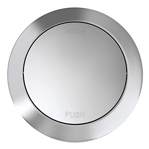 Itouchless, Restaurant, Office And Kitchen Titan 17 Gallon Swing Open Trash, Stainless Steel Self-Balance Flip Top Lid Commercial Grade 64 Liter Garbage Can Is Perfect For Business, Softstep 17 Gal #TOP5