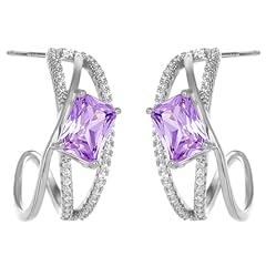 Lilac-White Gold Plated