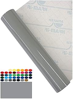 10 Metre x 610MM Roll of Gloss Grey Sticky Back Plastic Self Adhesive Vinyl Sign Making Quality. This Product is Available in 33 Colours Gloss or MATT Finish. Like Fablon. Suit Wall Art