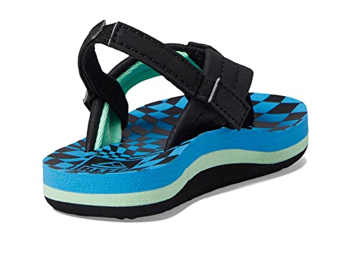 REEF Kids Boys Sandals, Little Ahi, Swell Checkers, 4 - image 6