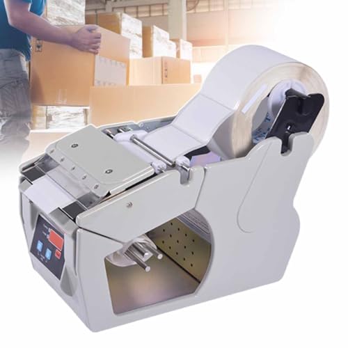 Dispensador automático de etiquetas autoadhesivas y códigos de barras con pelador de una fila