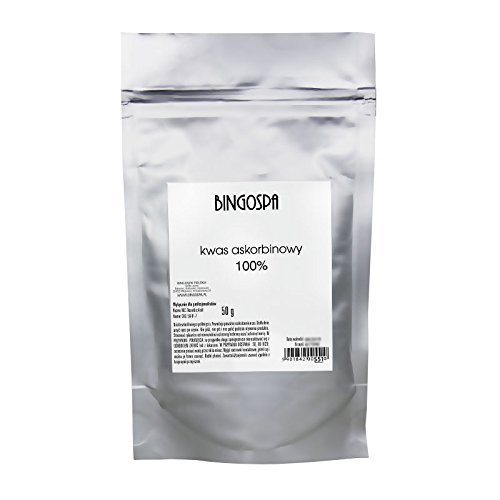 BINGOSPA - Polvo de ácido ascórbico para pelar y decoloraciones de la piel, 50 g