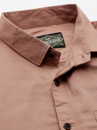 Image of Majestic Man Men Classic Slim Fit Pure Cotton Casual Shirt